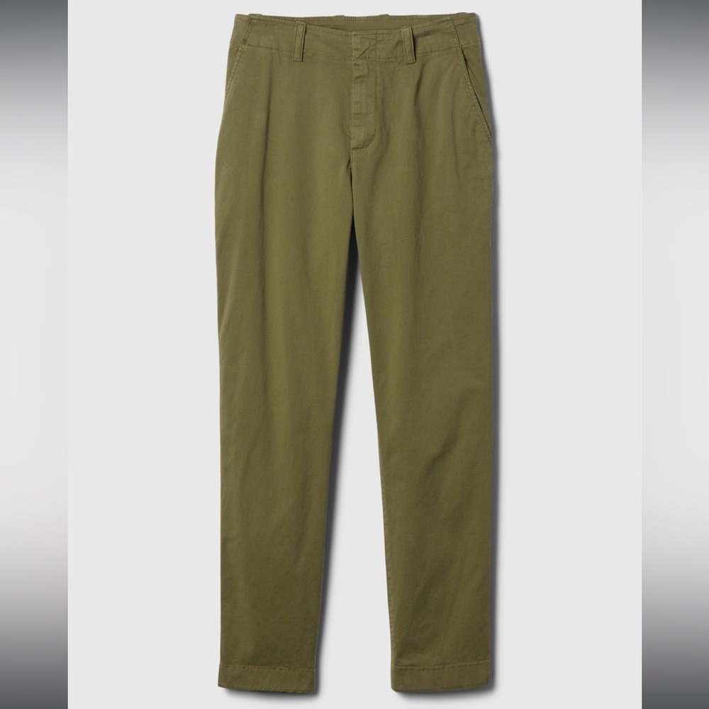 Green dress pants